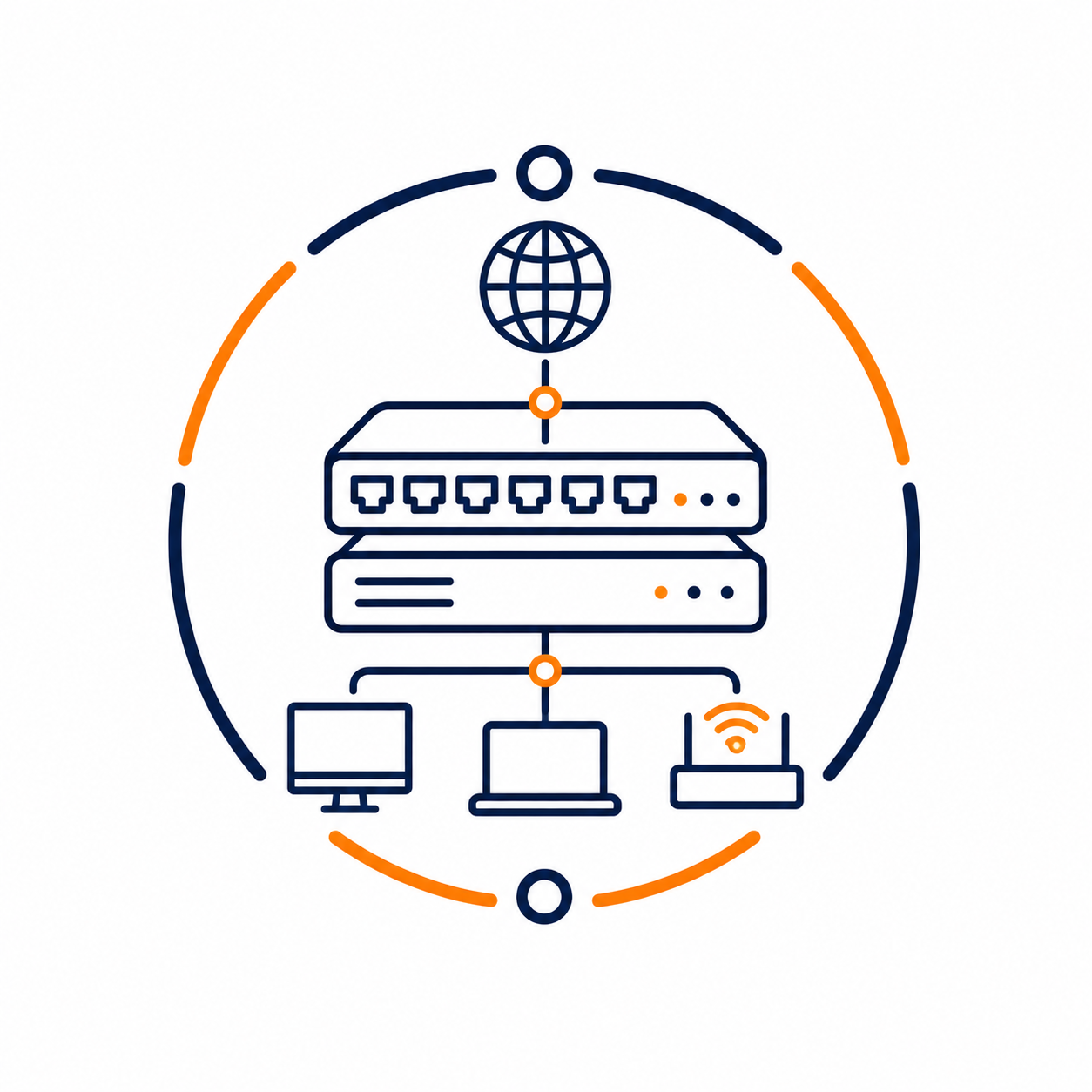 Enterprise network infrastructure